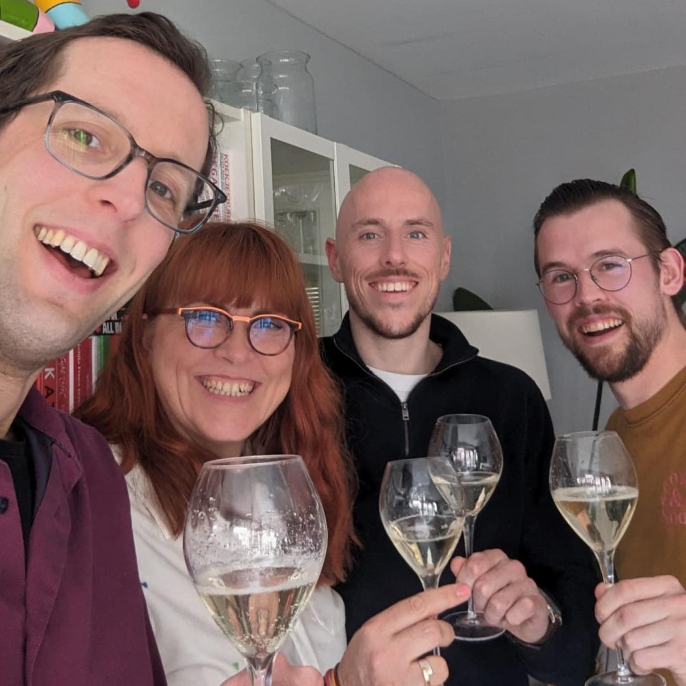 #96: Champagne, prosecco, cava: alles over bubbels aflevering artwork