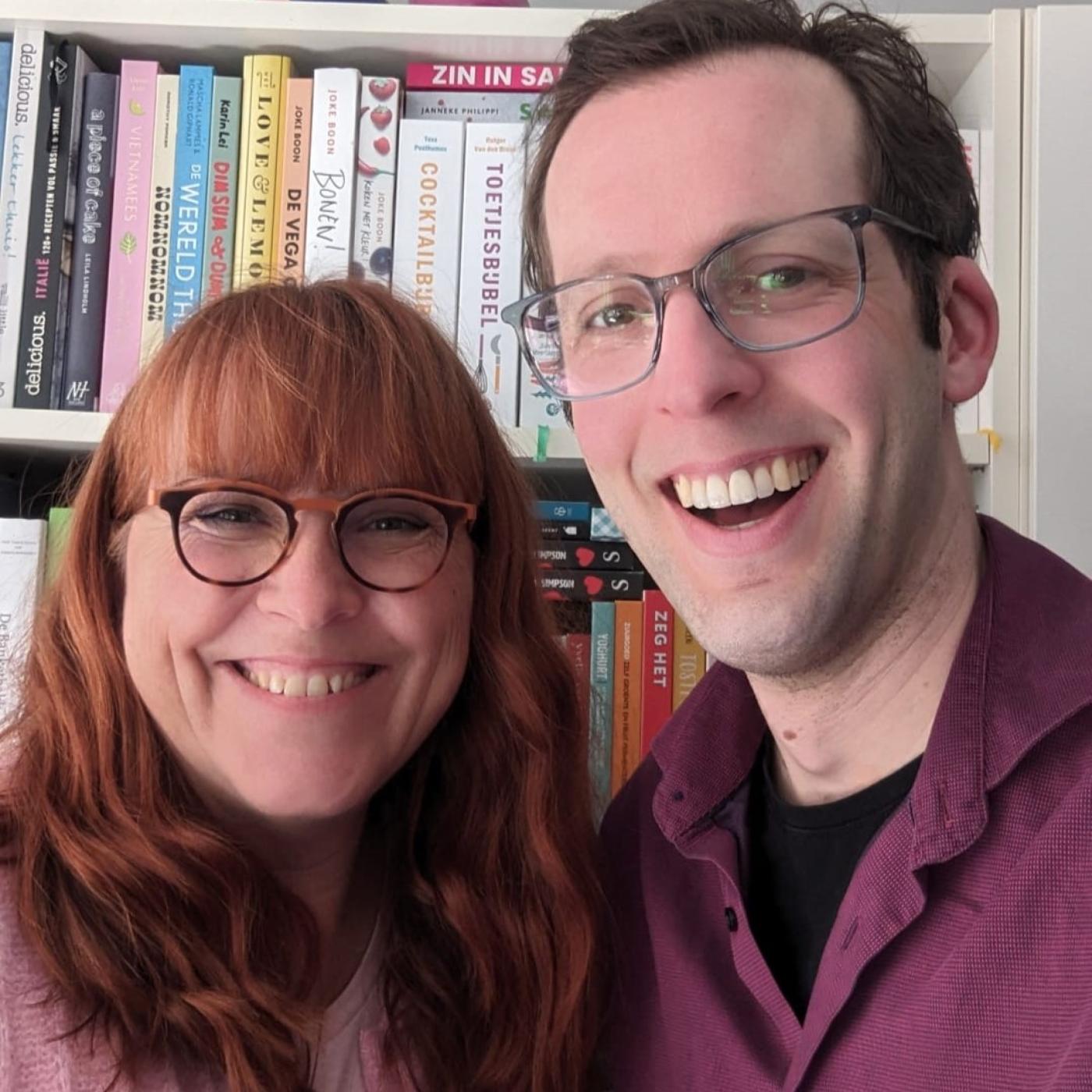 #95: Uit eten in je pyjama en chips zonder pit aflevering artwork