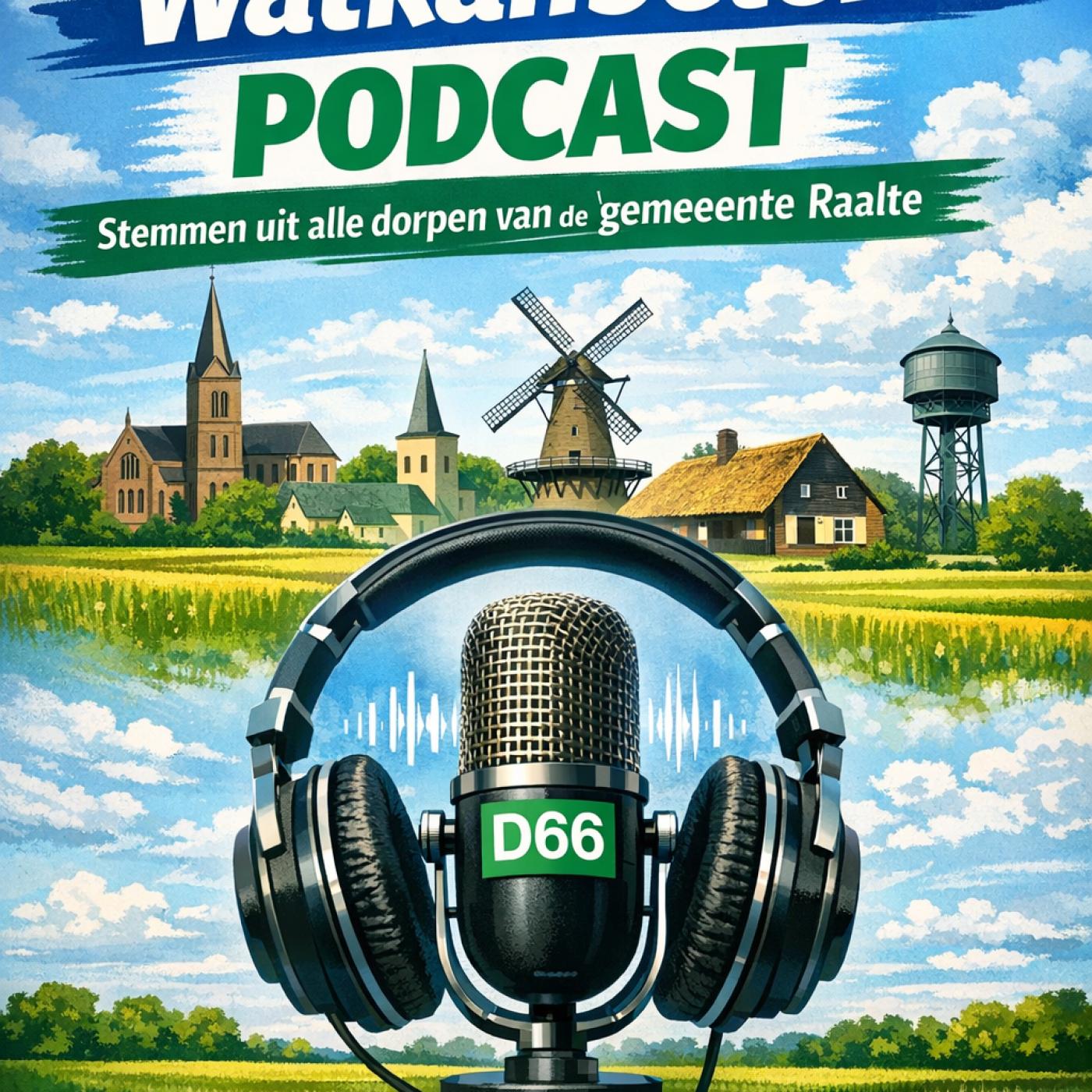De 'wat kan beter' Podcast#D66Raalte podcast artwork