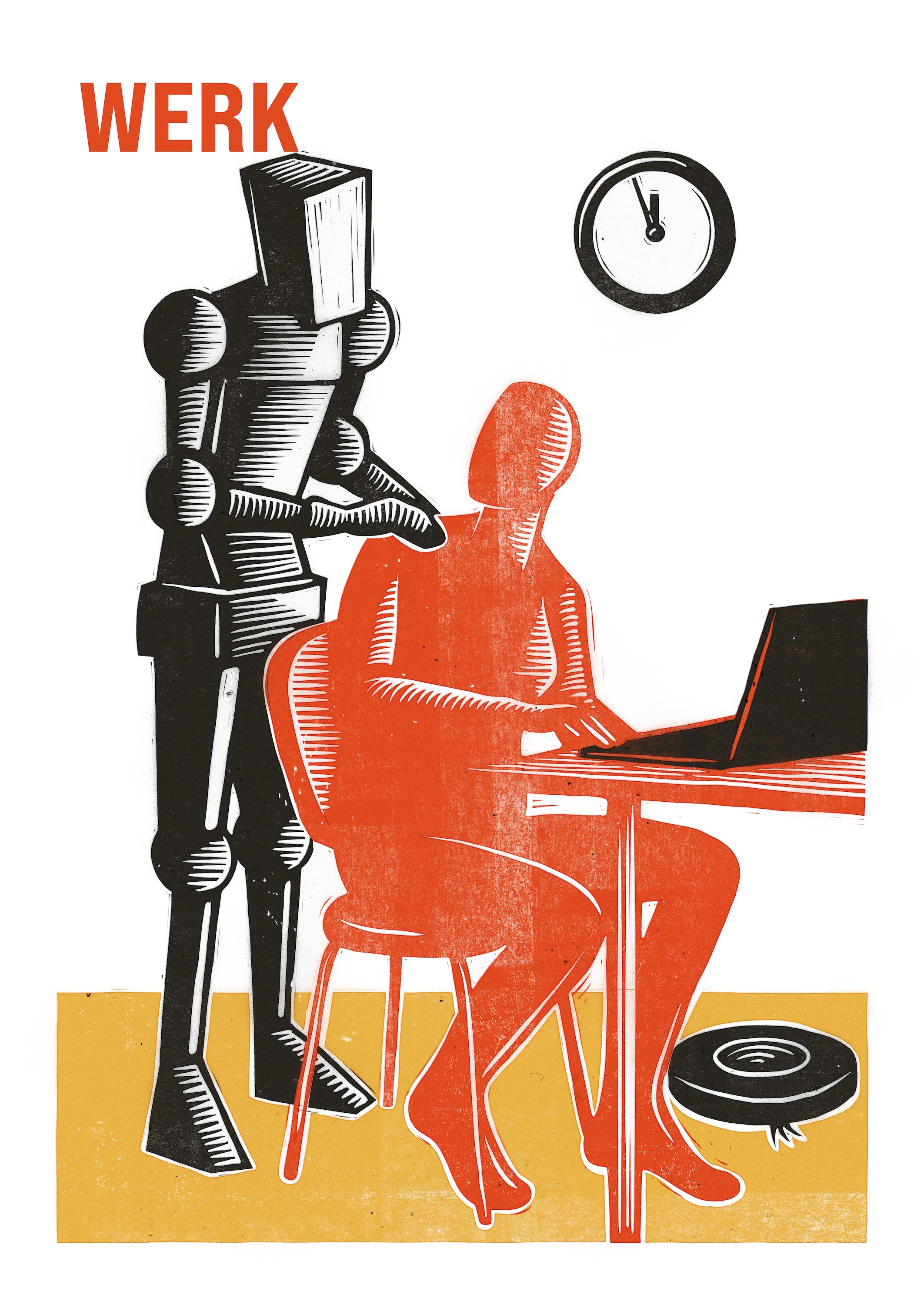 Werk: Het Tafelgesprek. Gasten: Isil Vos (actrice en theatermaker) en Nicky Dries (Hoogleraar Organisatiegedrag KU Leuven & BI Norwegian Business School). Reportage Niels: broedplaats De Ceuvel. aflevering artwork