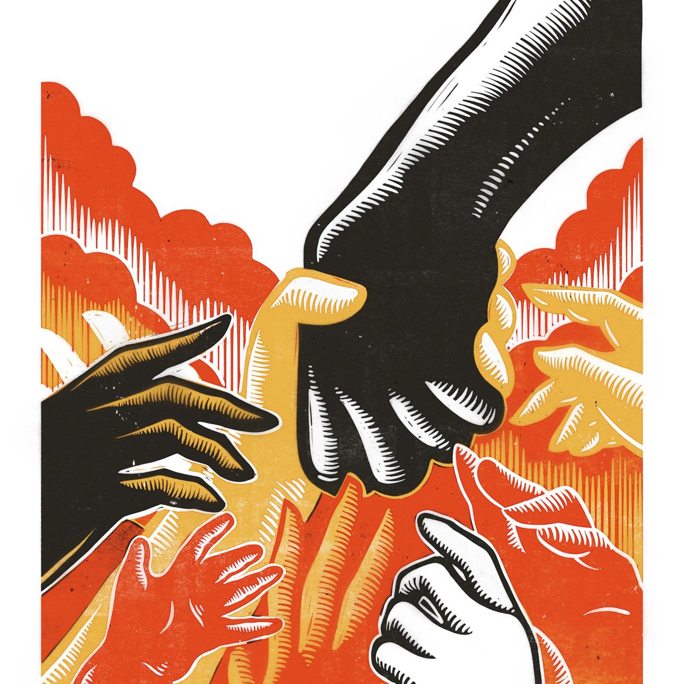 Democratie: Interview met Loes Damhof (UNESCO leerstoel Toekomstgeletterdheid Hanze Hogeschool en oprichter The Emergency Academy) aflevering artwork