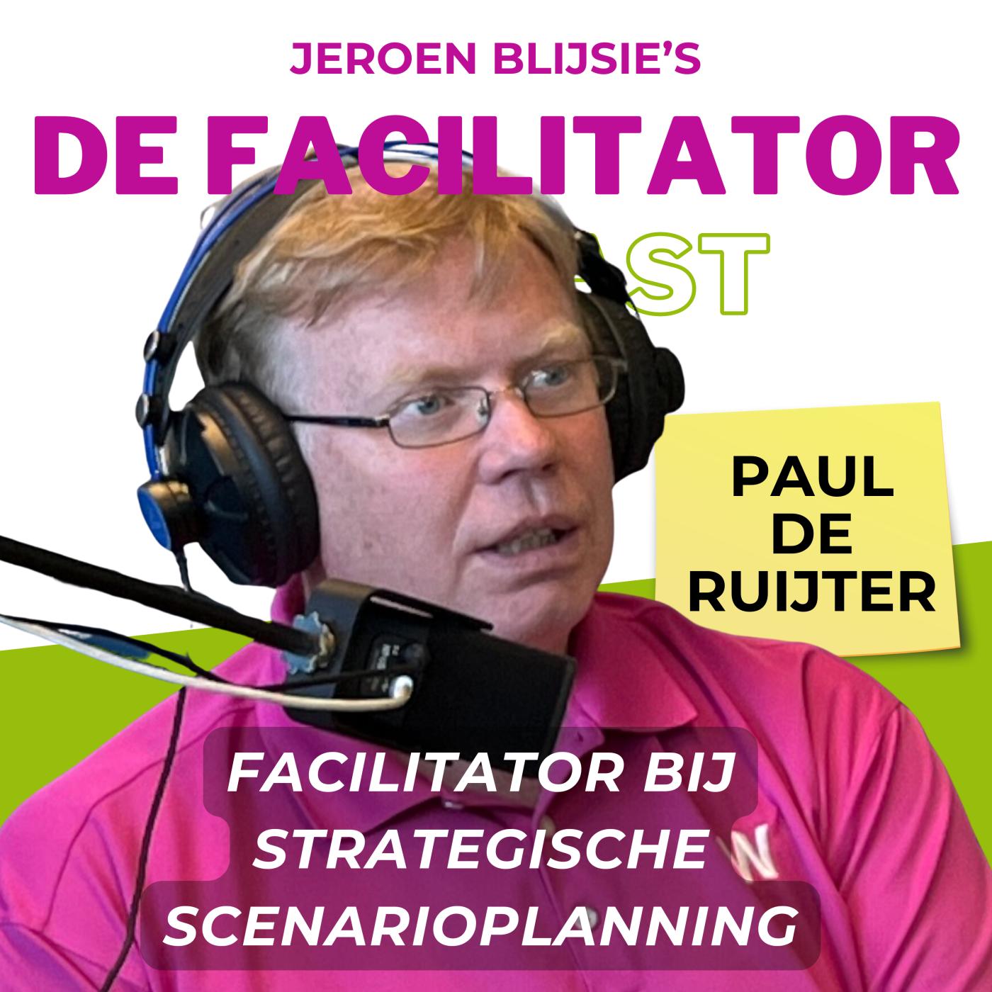 #14 Facilitator bij strategische scenarioplanning - Paul de Ruijter aflevering artwork