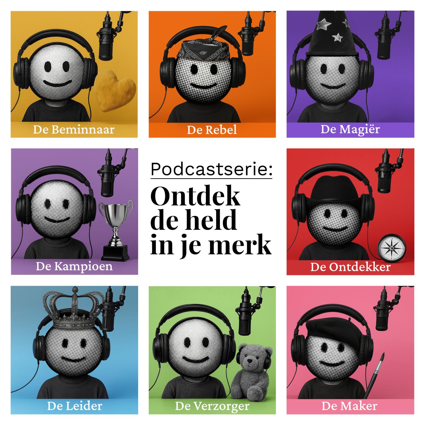 In gesprek met de held in je merk podcast artwork