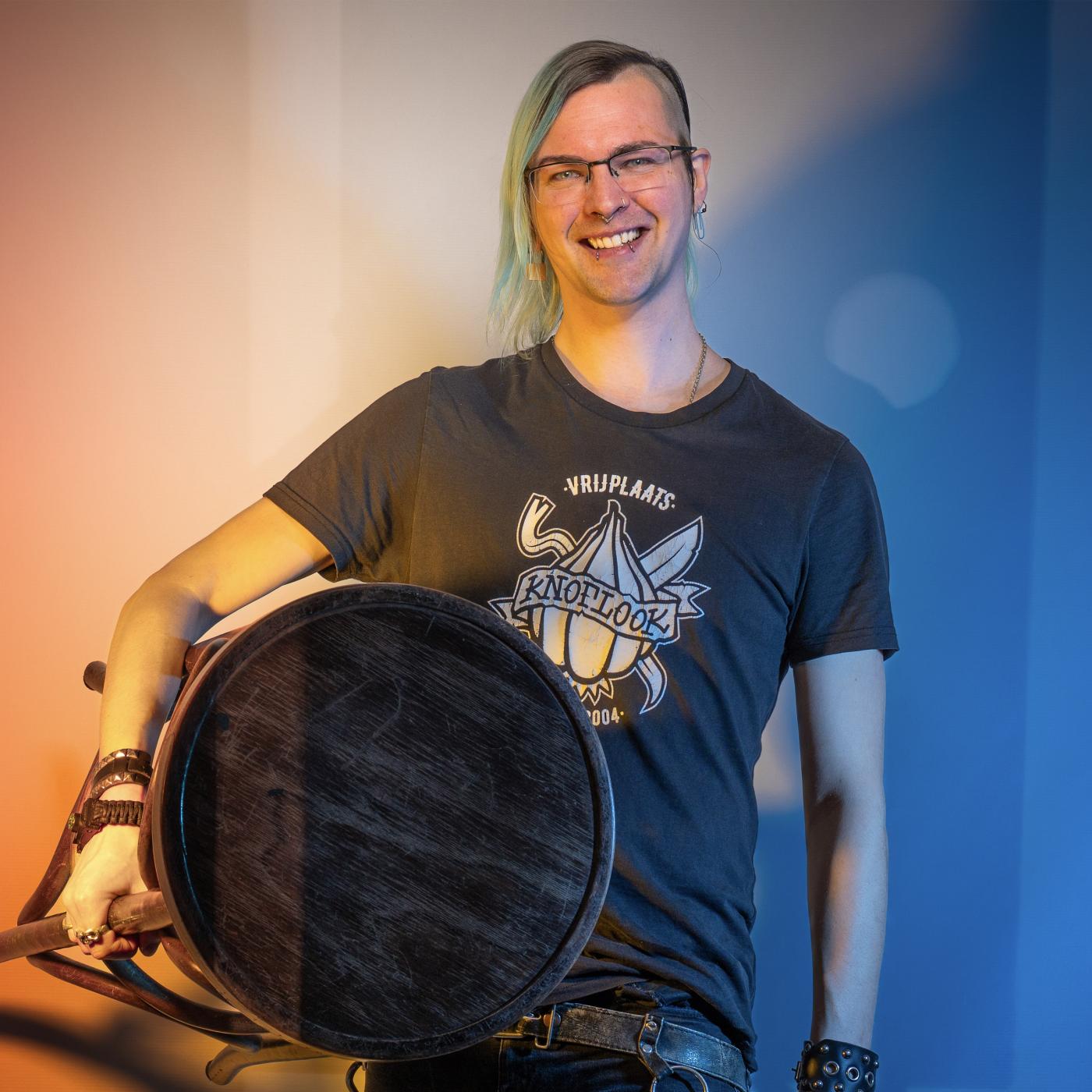 Zandmaker Kevin vertelt over kraakpand en vrijplaats Knoflook